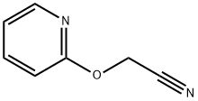 Acetonitrile, (2-pyridinyloxy)- (9CI) Structure