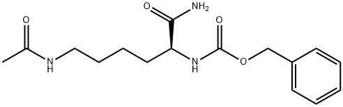 Z-LYS(AC)-NH2, 218938-54-6, 结构式