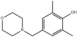 2,6-DIMETHYL-4-(MORPHOLIN-4-YLMETHYL)PHENOL Structure