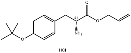 H-D-TYR(TBU)-ALLYL ESTER HCL Struktur