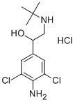 クレンブテロール塩酸塩 化学構造式