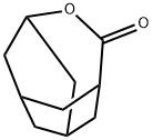 4-OXAHOMOADAMANTAN-5-ONE Struktur