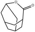 4-OXATRICYCLO[4.3.1.1〜3,8〜]UNDECAN-5-ONE 化学構造式