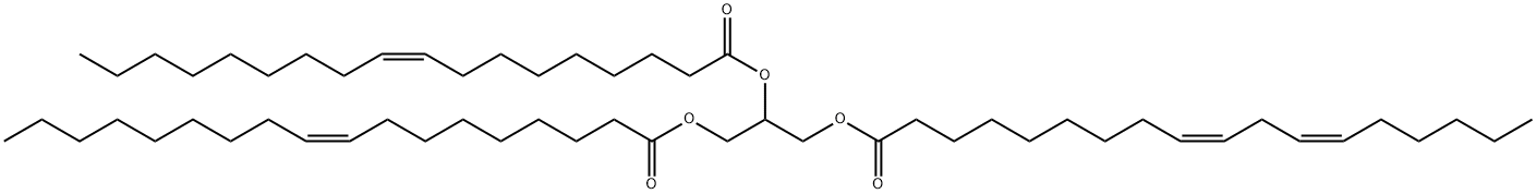 1,2-ジオレオイル-3-リノレオイル-RAC-グリセロール 化学構造式