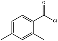 2,4-DIMETHYLBENZOYL CHLORIDE Structure