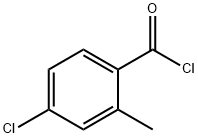 4-氯-2-甲基苯甲酰氯 结构式