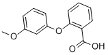 2-(3-METHOXYPHENOXY)BENZOIC ACID 结构式