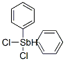 Diphenylantimony dichloride Struktur