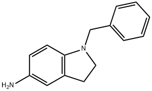 5-Amino-1-benzylindoline Structure