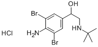 ブロムブテロール塩酸塩 化学構造式