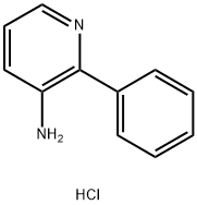 2-PHENYL-PYRIDIN-3-YLAMINE HYDROCHLORIDE Struktur