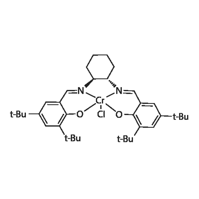 (1S,2S)-(-)-[1,2-CYCLOHEXANEDIAMINO-N,N'-BIS(3,5-DI-T-BUTYLSALICYLIDENE)]CHROMIUM(III)CHLORIDE Structure