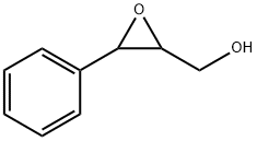 3-フェニル-2-オキシランメタノール 化学構造式