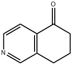 7,8-二氢-6H-异喹啉-5-酮 结构式