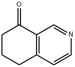 6,7-二氢-5H-异喹啉-8-酮, 21917-88-4, 结构式