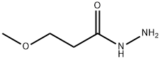 3-メトキシプロピオン酸ヒドラジド 化学構造式
