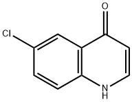 6-氯喹啉-4(1H)-酮 结构式