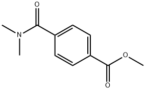 4-(二甲基氨基甲酰基)苯甲酸甲酯,21928-11-0,结构式