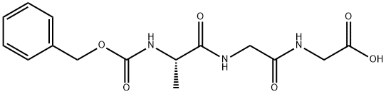 Z-ALA-GLY-GLY-OH, 21929-69-1, 结构式