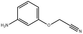 Acetonitrile, (3-aminophenoxy)- (9CI) Structure