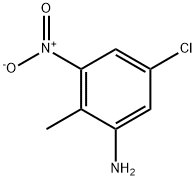 2-AMINO-4-CHLORO-6-NITROTOLUENE Structure