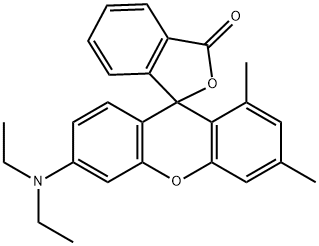 6'-(DIETHYLAMINO)-1',3'-DIMETHYLFLUORAN Struktur