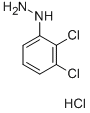 2,3-ジクロロフェニルヒドラジン塩酸塩 化学構造式