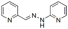 (E)-2-Pyridinecarbaldehyde (2-pyridyl)hydrazone Struktur