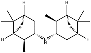 (+)-二异松蒎烯基硼烷, 21947-87-5, 结构式