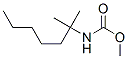 Carbamic  acid,  (1,1-dimethylhexyl)-,  methyl  ester  (9CI) Struktur