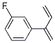 Benzene, 1-fluoro-3-(1-methylene-2-propenyl)- (9CI) 结构式