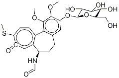 N-去乙酰-N-甲酰硫秋水仙苷, 219547-29-2, 结构式