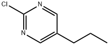 2-クロロ-5-プロピルピリミジン 化学構造式
