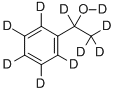 仲苯乙醇-D10 结构式