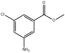 methyl 3-amino-5-chlorobenzoate Structure