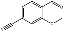 4-CYANO-2-METHOXYBENZALDEHYDE Struktur