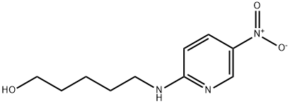 5-amino-N-(5-nitropyridin-2-yl)pentanol Structure