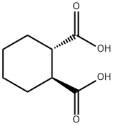 (1S,2S)-1,2-シクロヘキサンジカルボン酸 化学構造式