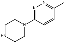 Pyridazine, 3-methyl-6-(1-piperazinyl)- (9CI) Struktur