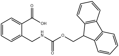 Fmoc-2-aminomethyl-benzoic acid Structure