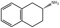 (R)-1,2,3,4-テトラヒドロナフタレン-2-アミン 化学構造式