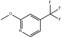 2-甲氧基-4-三氟甲基吡啶, 219715-34-1, 结构式
