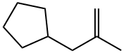 3-CYCLOPENTYL-2-METHYL-1-PROPENE Struktur