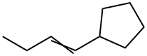 1-BUTENYLCYCLOPENTANE Structure