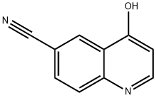 4-HYDROXY-6-CYANOQUINOLINE Structure