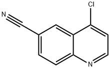 4-CHLORO-6-CYANOQUINOLINE 化学構造式