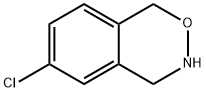 6-Chloro-3,4-dihydro-1H-2,3-benzoxazine Structure