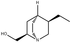 (2R,4S,5R)-5-乙基-2-奎宁环基甲醇, 219794-81-7, 结构式