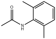 N-(2,6-ジメチルフェニル)アセトアミド 化学構造式