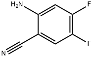 2-氨基-4,5-二氟苯甲腈, 219823-49-1, 结构式